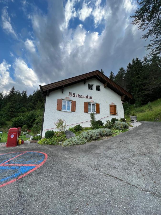 Baeckeralm - B&B 16 + Mittenwald Buitenkant foto